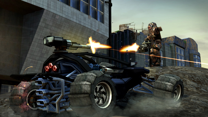 Illustration for article titled New Crackdown 2 Screens Show Off Shiny Preorder Armor